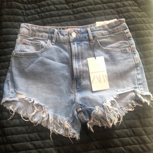 Zara jean shorts